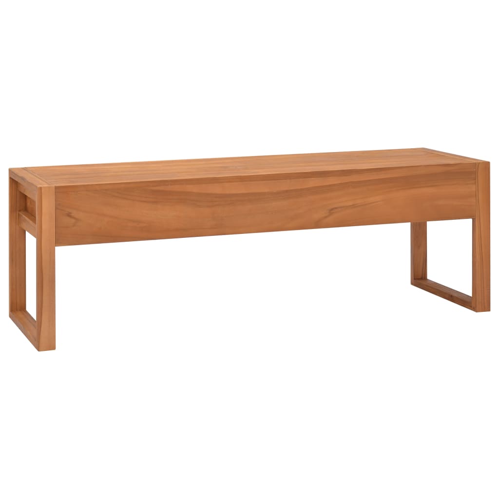 Meuble TV 120x40x45 cm Bois de teck solide - XIOS
