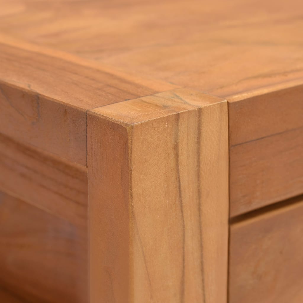 Meuble TV 120x40x45 cm Bois de teck solide - XIOS