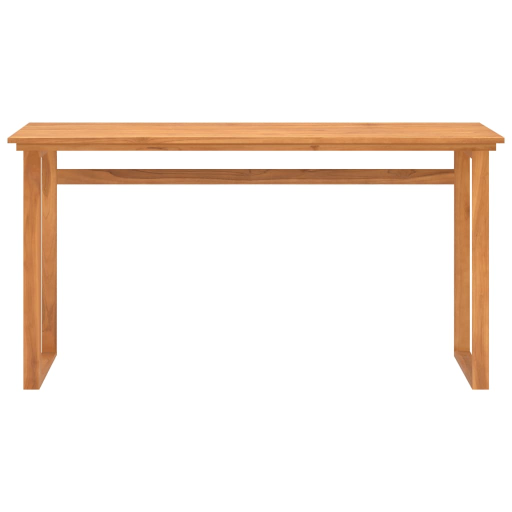 Bureau 120x45x75 cm Bois de teck solide - XIOS