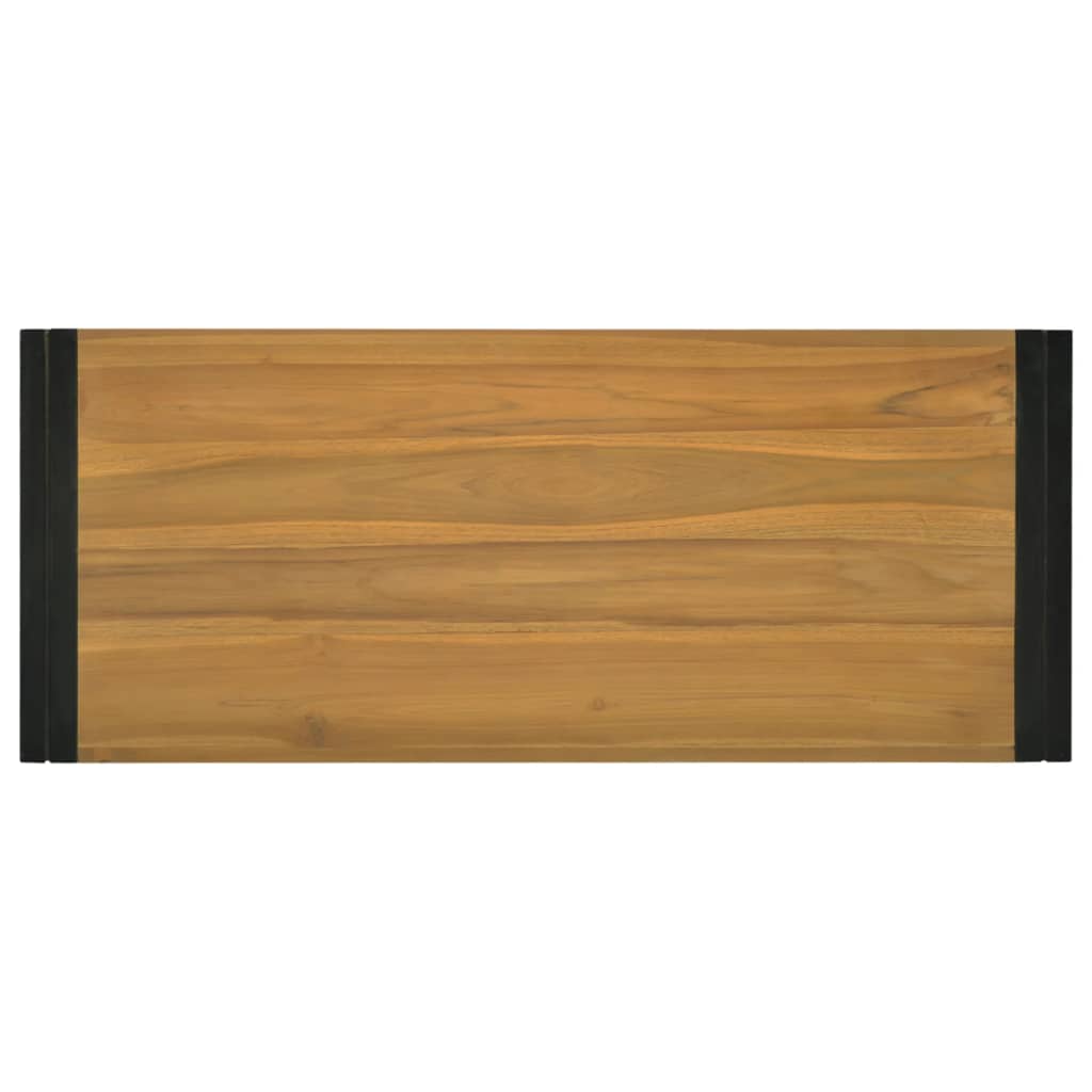 Armoire de salle de bain 120x45x35 cm Bois de teck solide - XIOS