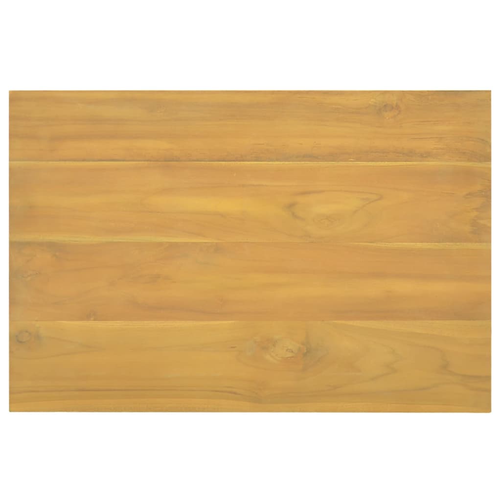 Armoire de salle de bain 60x40x75 cm bois de teck solide - XIOS