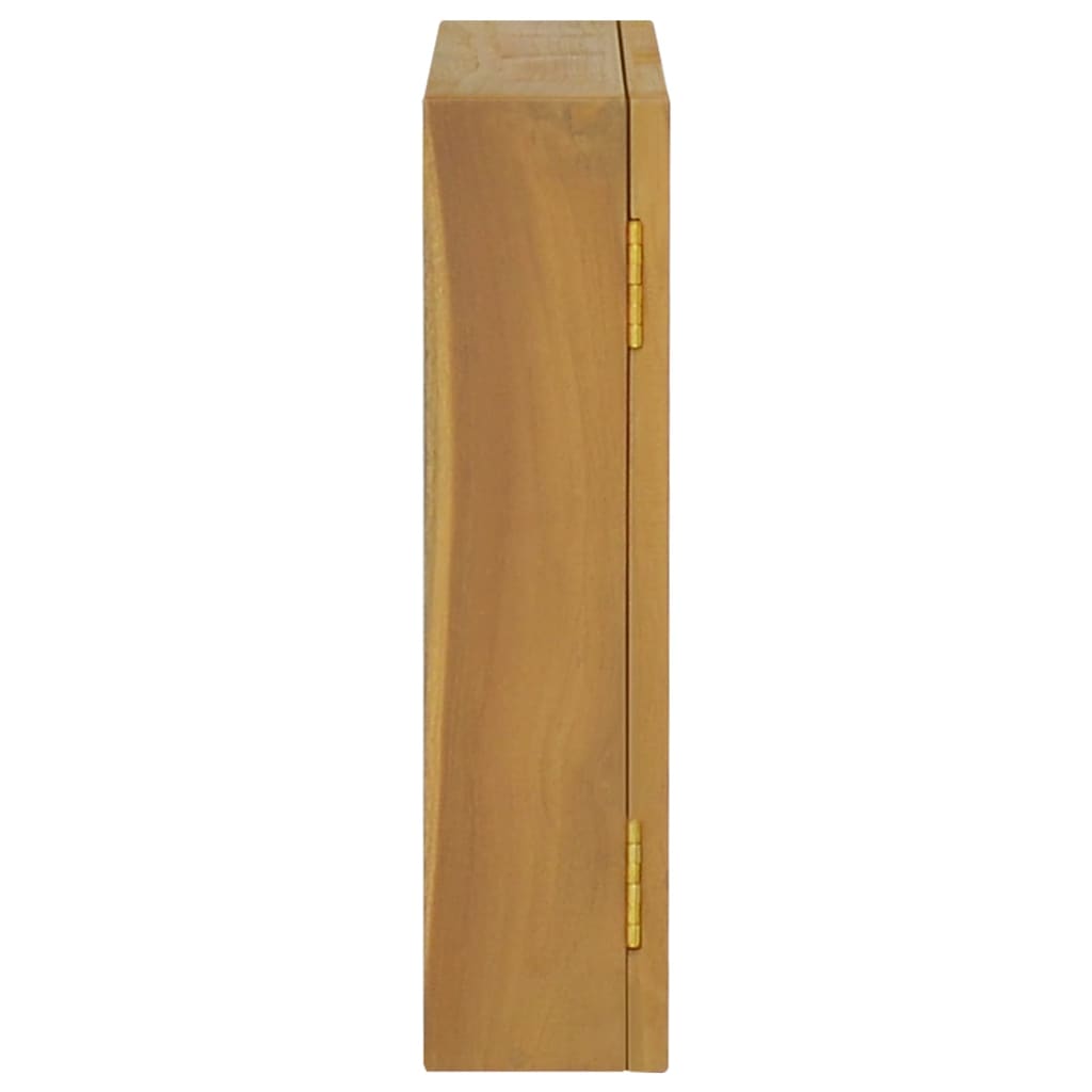Armoire à miroir 60x10x40 cm Bois de teck solide - XIOS