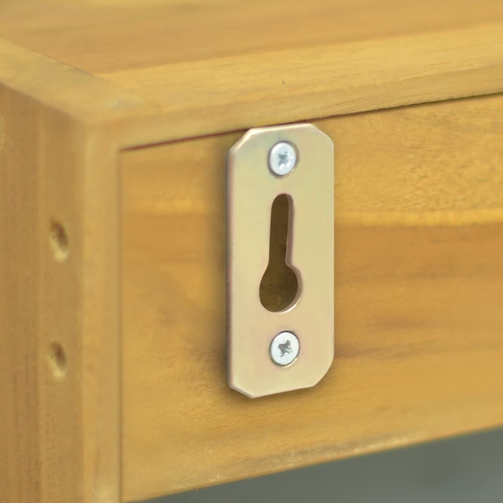Armoire à miroir 30x10x40 cm Bois de teck solide - XIOS