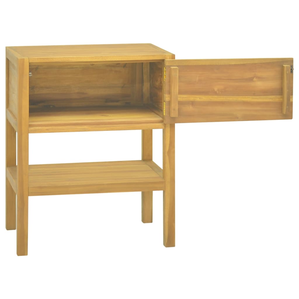 Armoire de salle de bain 60x40x75 cm Bois de teck solide - XIOS