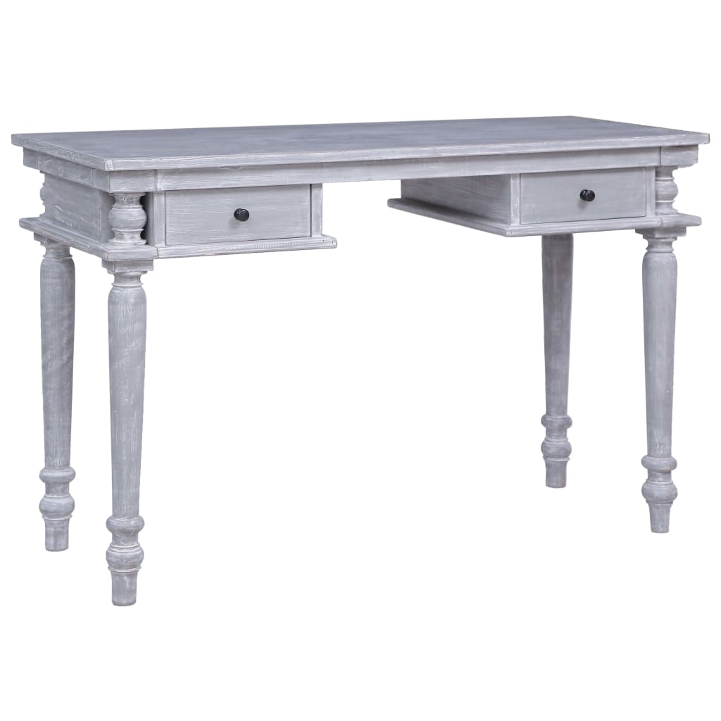 Bureau 115x50x78 cm Bois d'acajou massif - XIOS