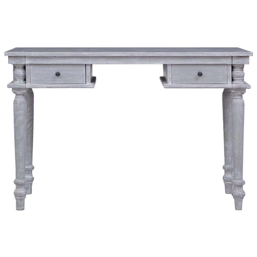 Bureau 115x50x78 cm Bois d'acajou massif - XIOS