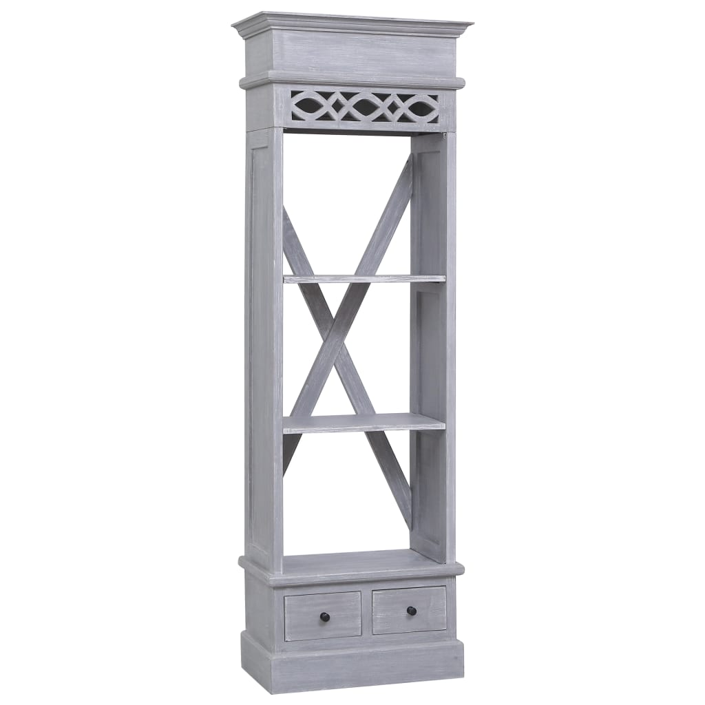 Buffet 60x30x175 cm Bois d'acajou massif - XIOS