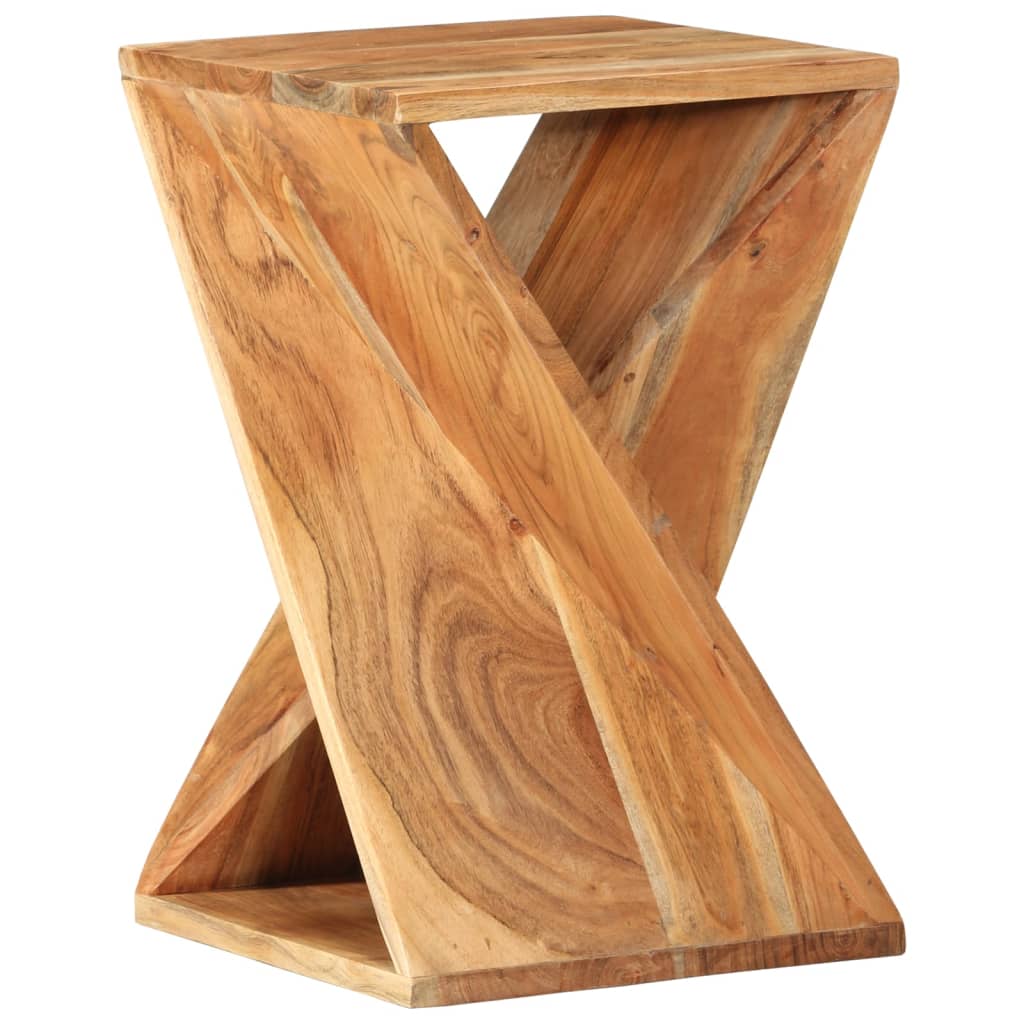 Table d'appoint 35x35x55 cm Bois massif d'acacia - XIOS