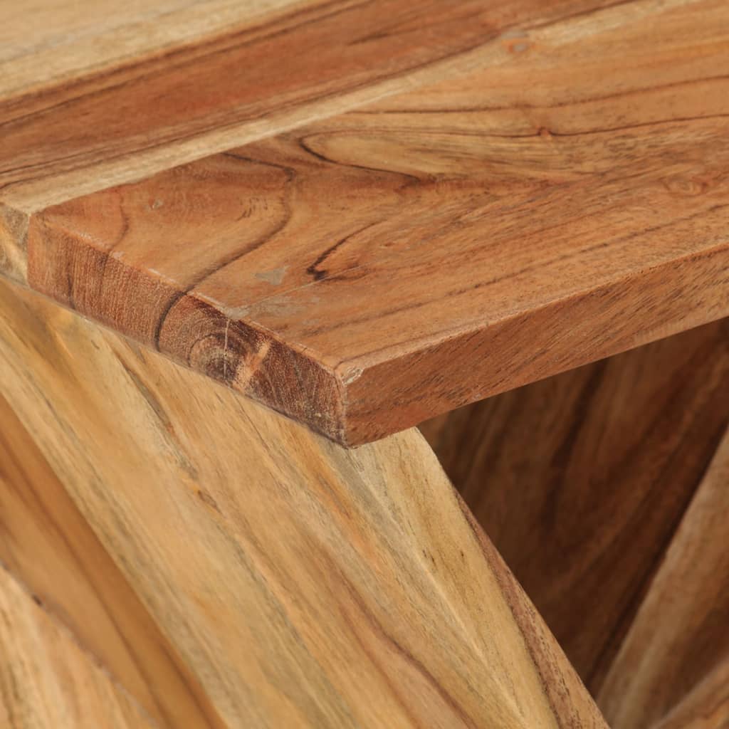 Table d'appoint 35x35x55 cm Bois massif d'acacia - XIOS