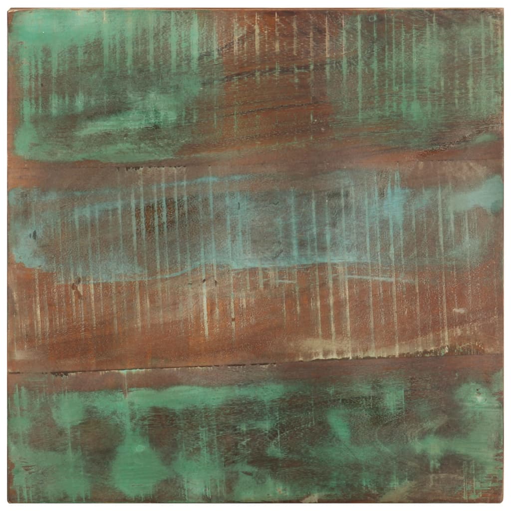 Table d'appoint avec roulettes 40x40x42 cm Bois de récupération - XIOS