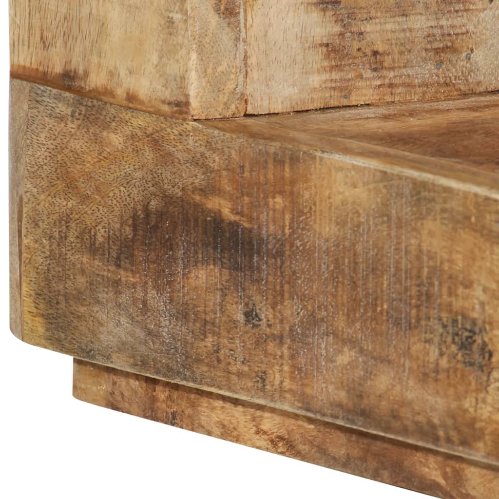 Table basse 45x45x40 cm Bois de manguier massif - XIOS