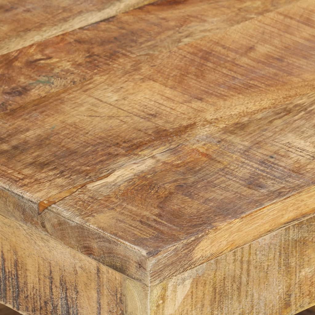 Table basse 45x45x40 cm Bois de manguier massif - XIOS