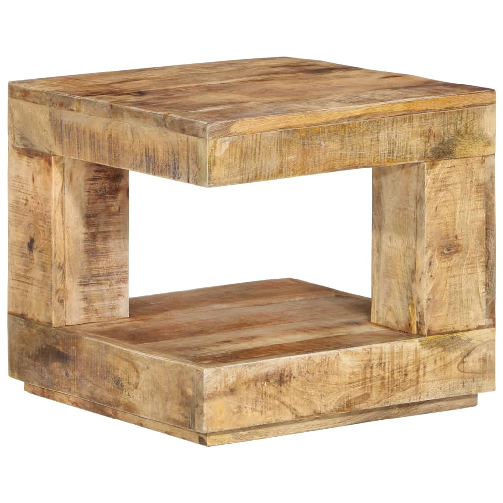 Table basse 45x45x40 cm Bois de manguier massif - XIOS