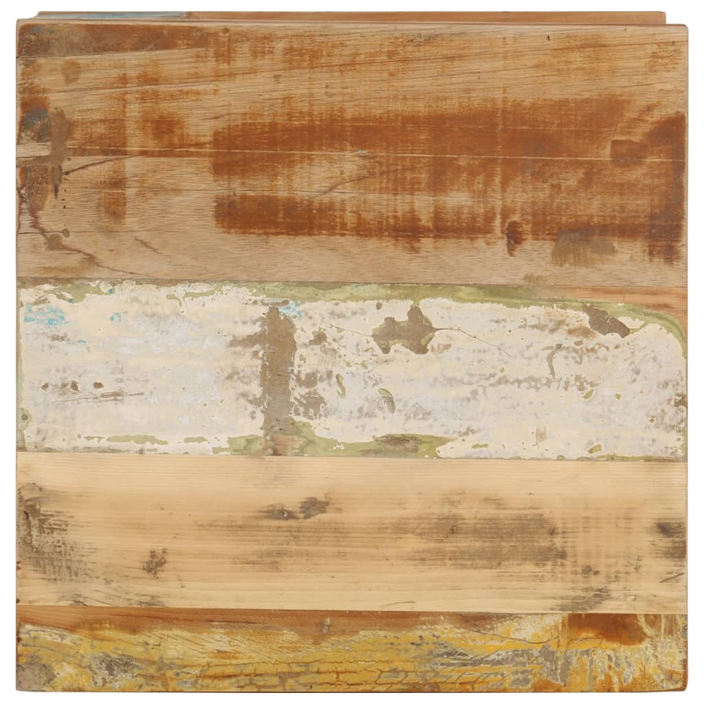 Table basse 45x45x40 cm Bois de récupération massif - XIOS