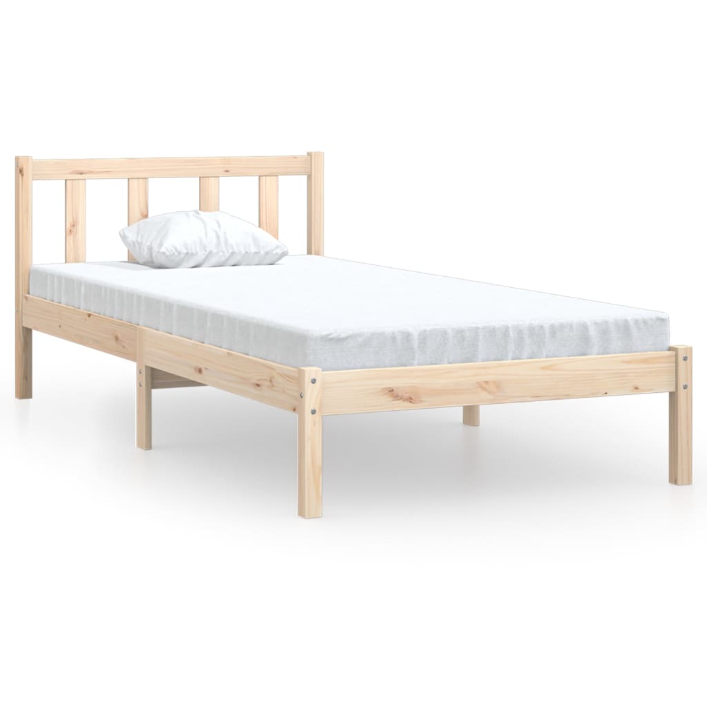 Cadre de lit sans matelas bois massif - XIOS