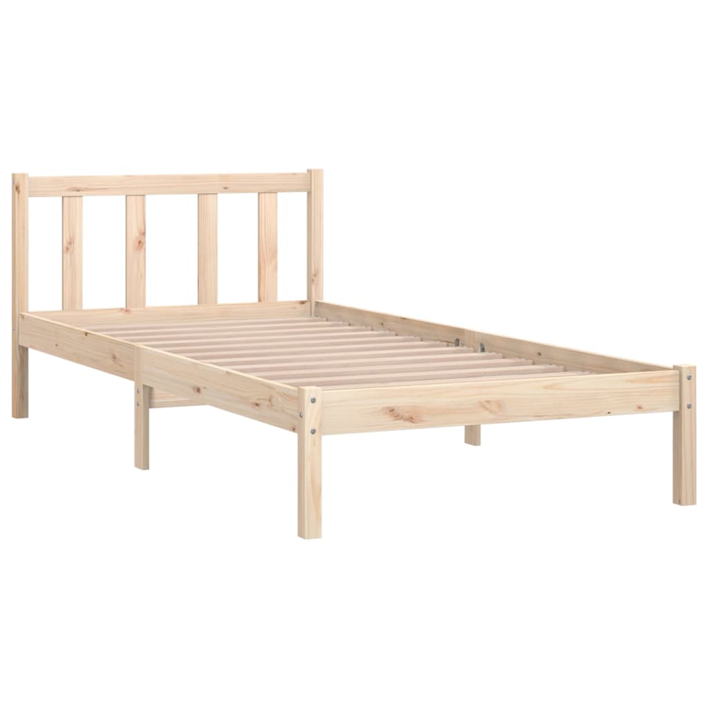 Cadre de lit sans matelas bois massif - XIOS