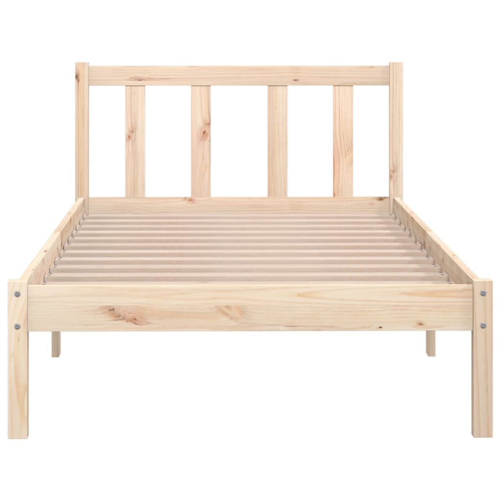 Cadre de lit sans matelas bois massif - XIOS
