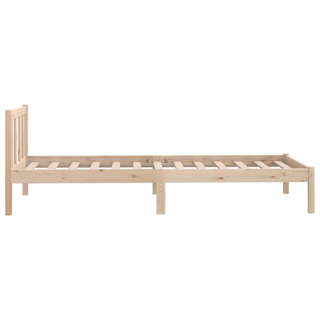 Cadre de lit sans matelas bois massif - XIOS