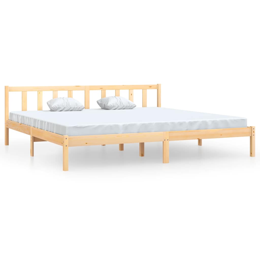 Cadre de lit sans matelas bois massif - XIOS