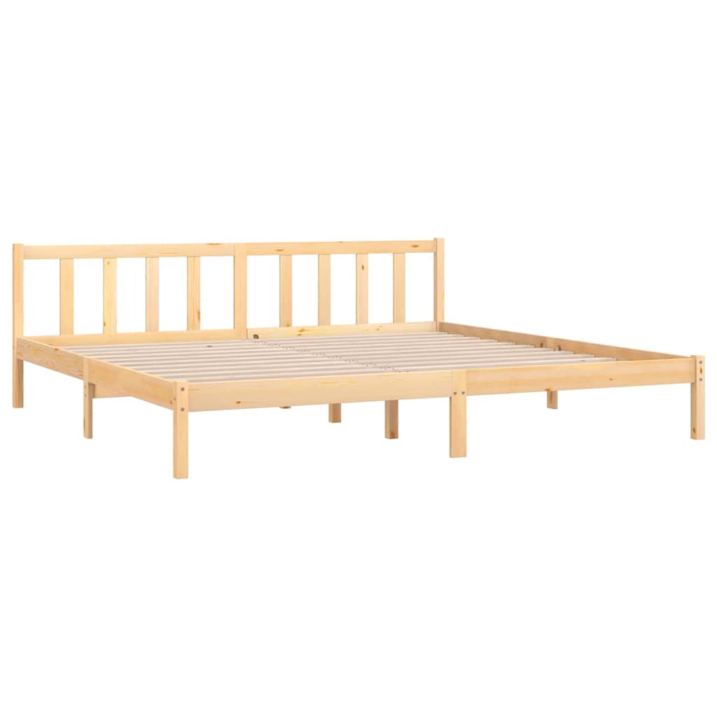 Cadre de lit sans matelas bois massif - XIOS