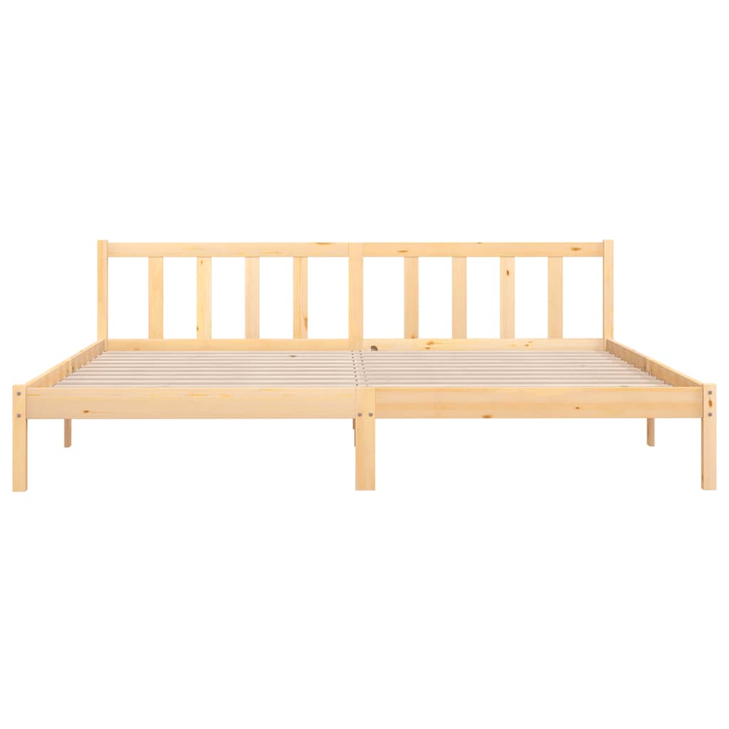 Cadre de lit sans matelas bois massif - XIOS