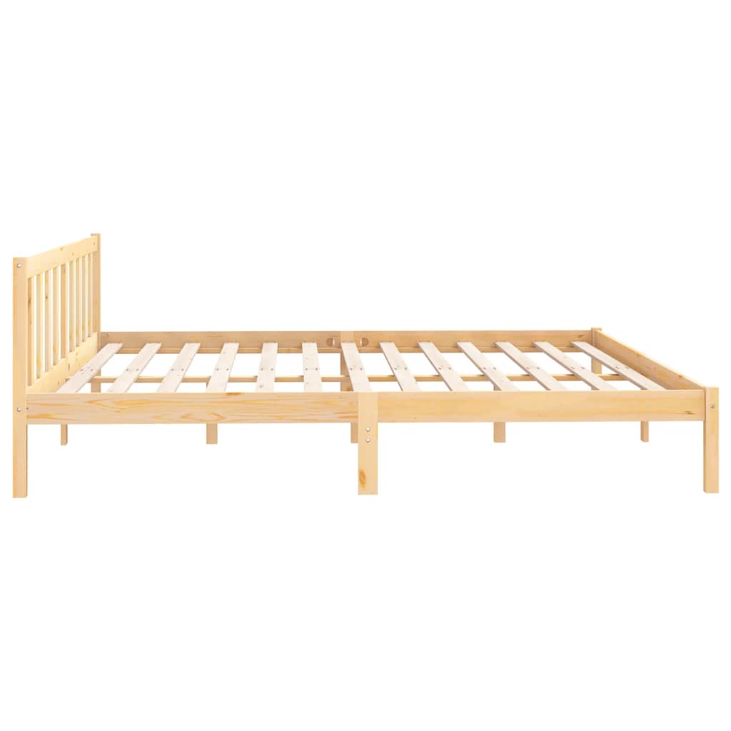 Cadre de lit sans matelas bois massif - XIOS