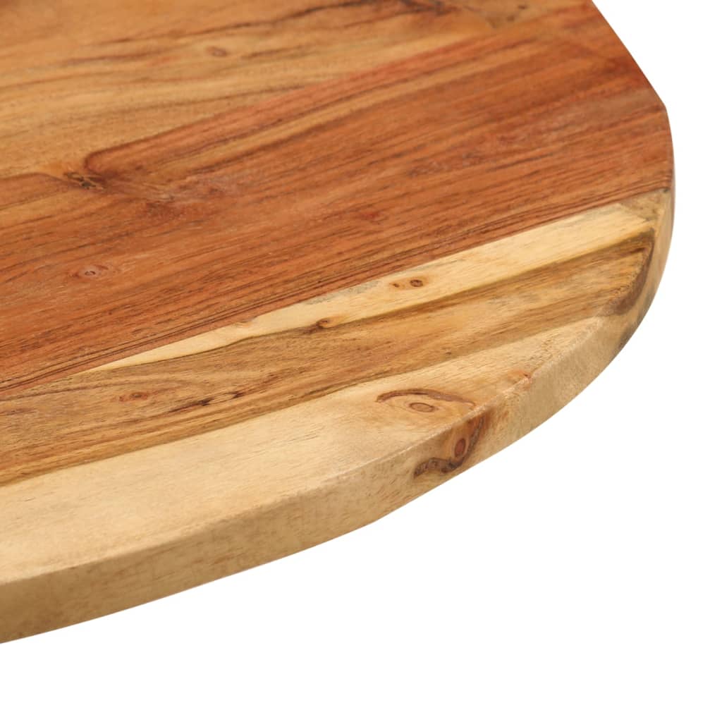 Table d'appoint 60x(42-62) cm Bois massif d'acacia et fonte Tables d'appoint vidaXL