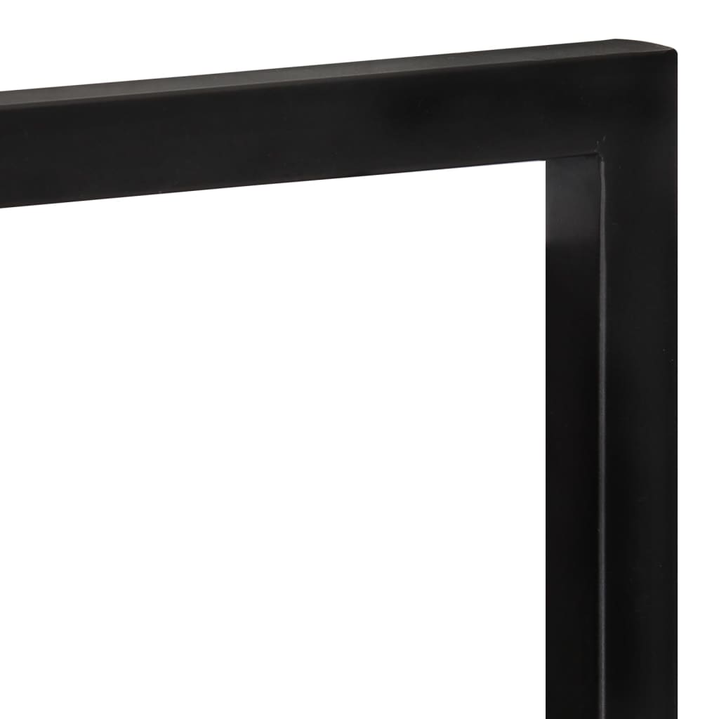 Étagères murales 2 pcs 25x25x35 cm Bois d'acacia et acier - XIOS