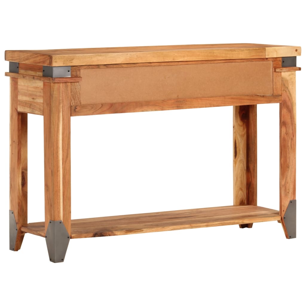 Table console 110x34x74 cm Bois d'acacia massif - XIOS