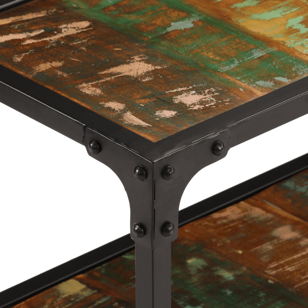 Meuble TV 150x30x41 cm bois massif de récupération - XIOS