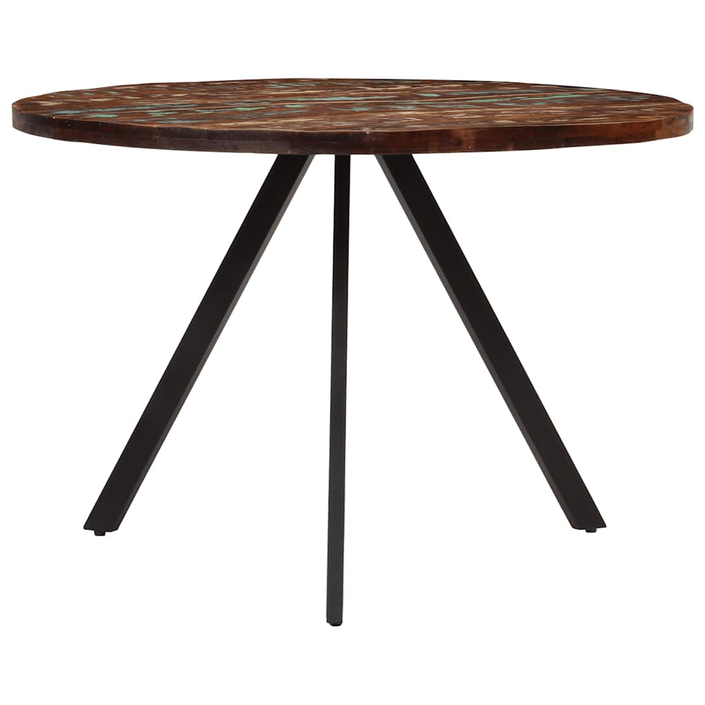 Table à manger 110x75 cm Bois massif de récupération - XIOS