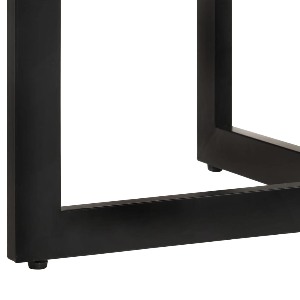 Table à manger 110x75 cm Bois massif de récupération - XIOS