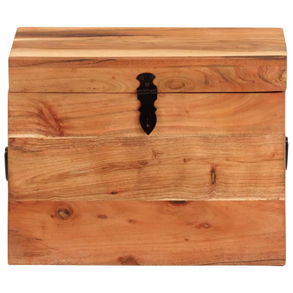 Boîte de rangement 39x28x31 cm Bois massif d'acacia - XIOS
