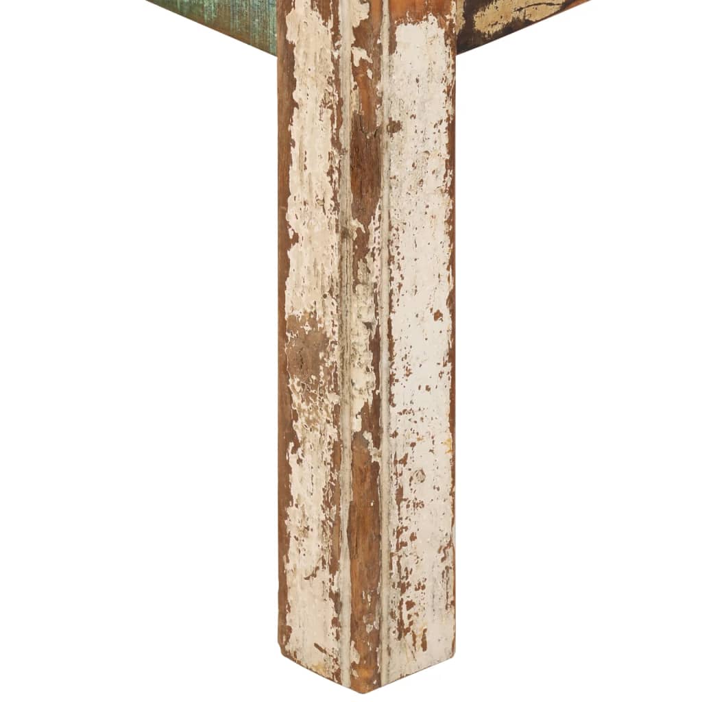 Table basse 80x80x40 cm Bois de récupération massif - XIOS