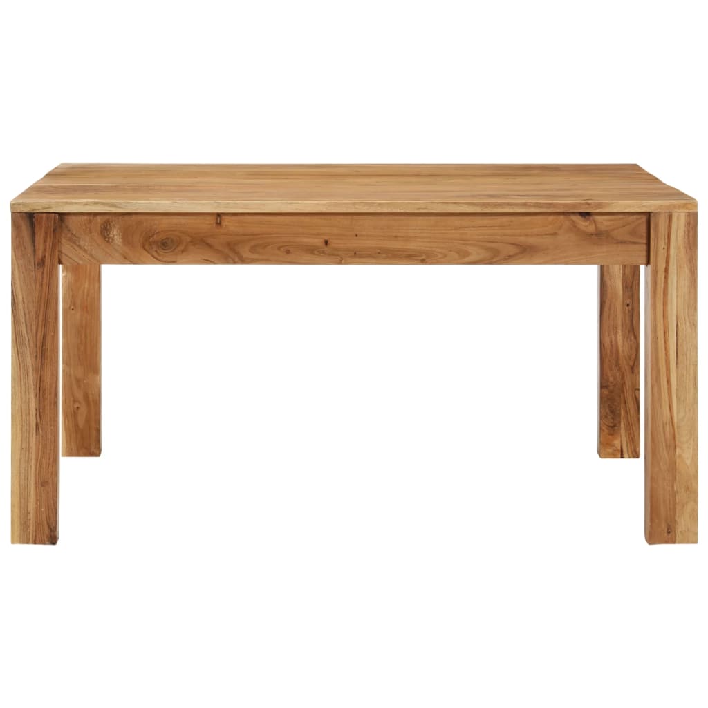 Table basse 80x80x40 cm Bois d'acacia massif - XIOS