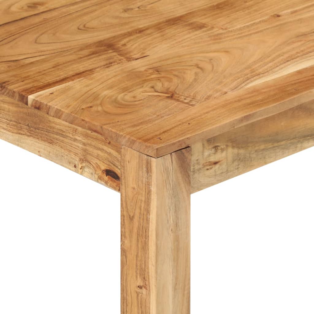 Table basse 80x80x40 cm Bois d'acacia massif - XIOS