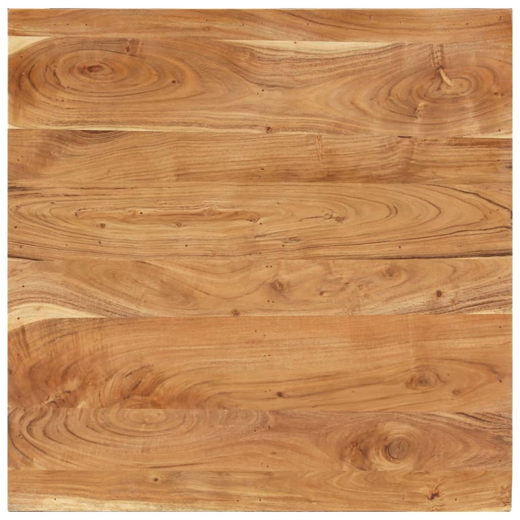 Table basse 80x80x40 cm Bois d'acacia massif - XIOS
