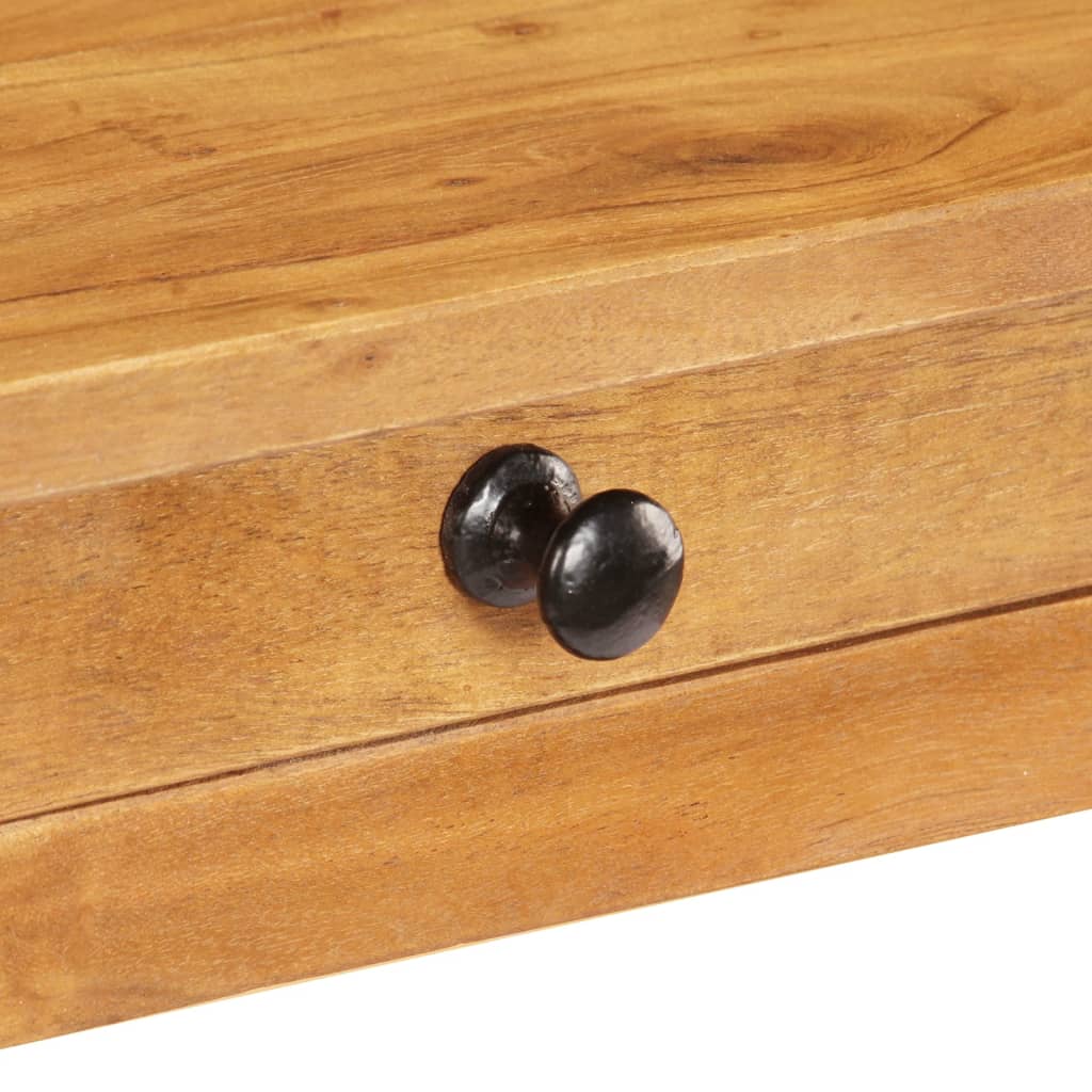 Table console 100x40x76 cm Bois d'acacia massif - XIOS