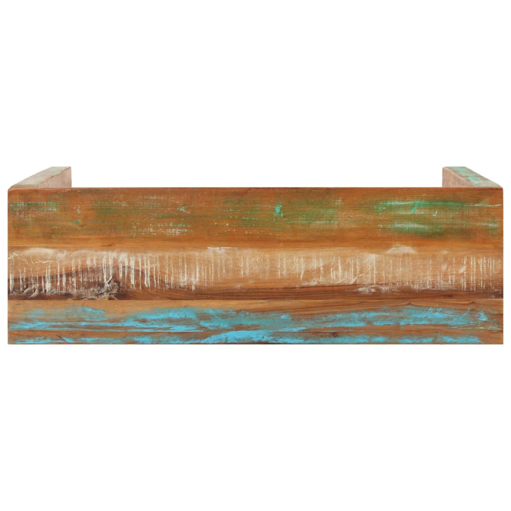 Table console 110x35x76 cm Bois de récupération massif - XIOS