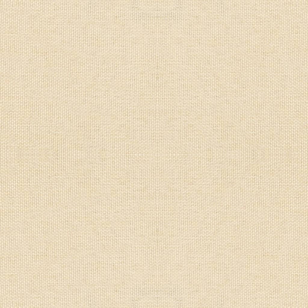 Chaises pivotantes à manger lot de 2 Crème Tissu - XIOS