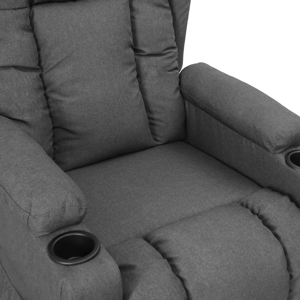 Fauteuil inclinable Gris clair Tissu - XIOS