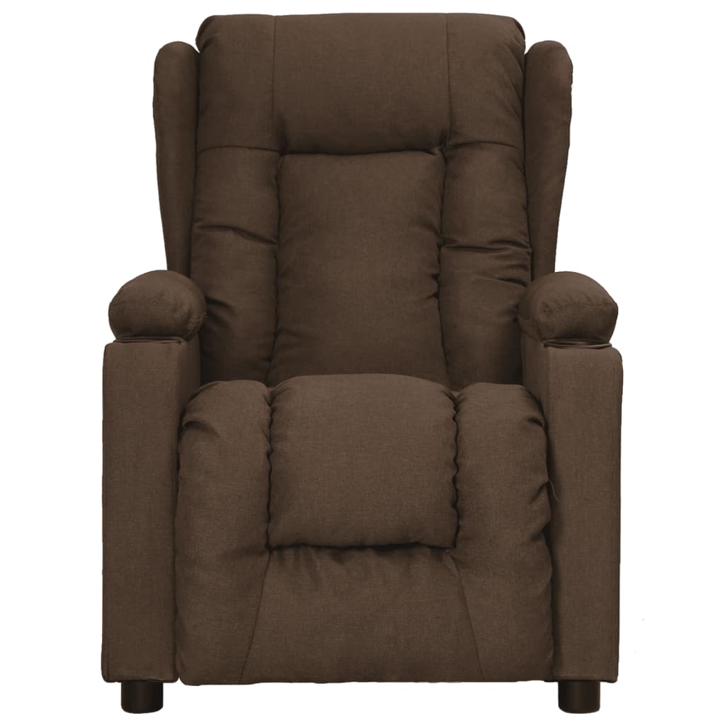 Fauteuil inclinable Marron Tissu - XIOS