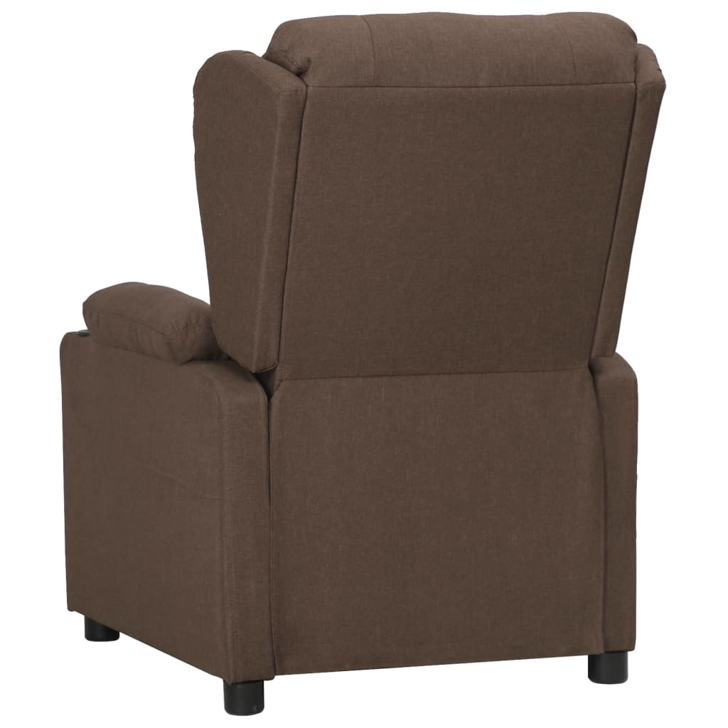 Fauteuil inclinable Taupe Tissu - XIOS