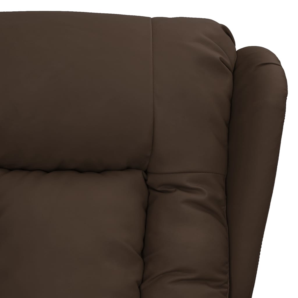Fauteuil inclinable Marron Similicuir - XIOS