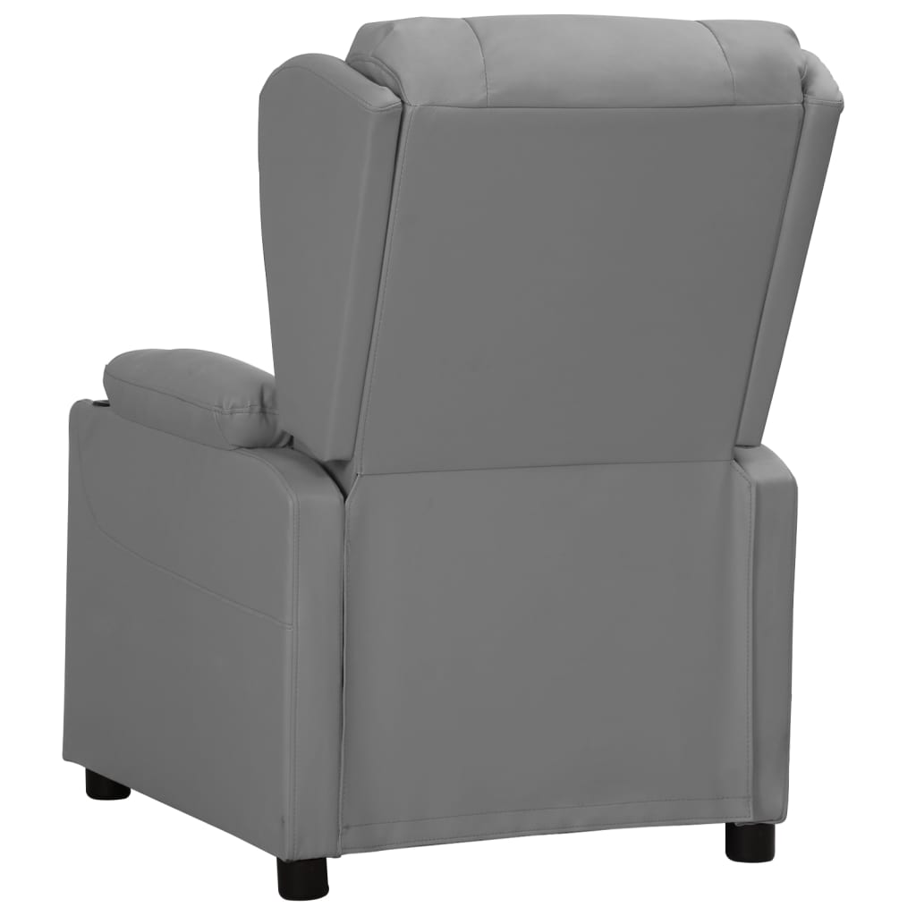 Fauteuil inclinable Gris Similicuir - XIOS