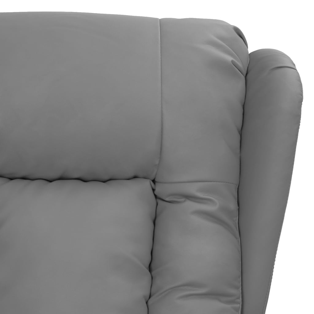 Fauteuil inclinable Gris Similicuir - XIOS