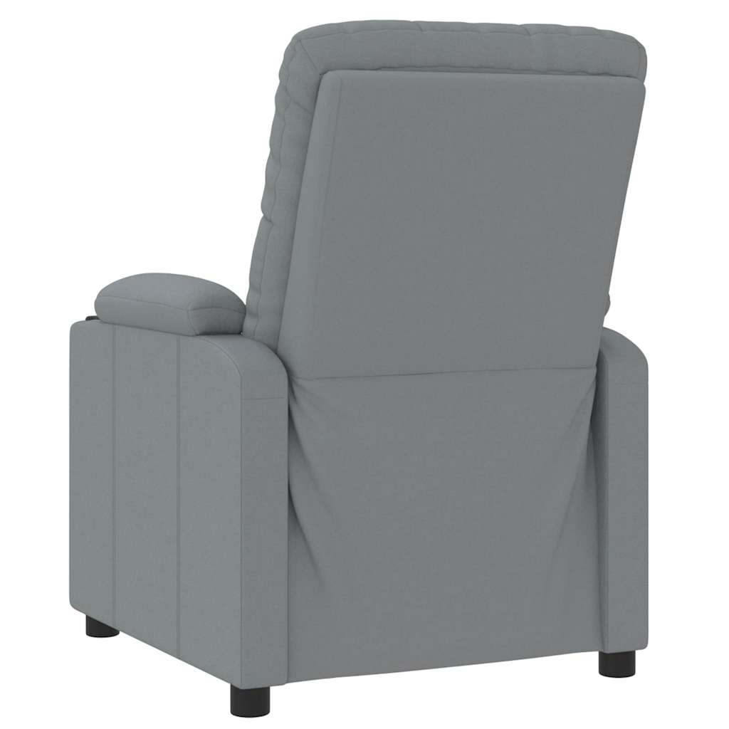 Fauteuil inclinable Gris clair Tissu - XIOS