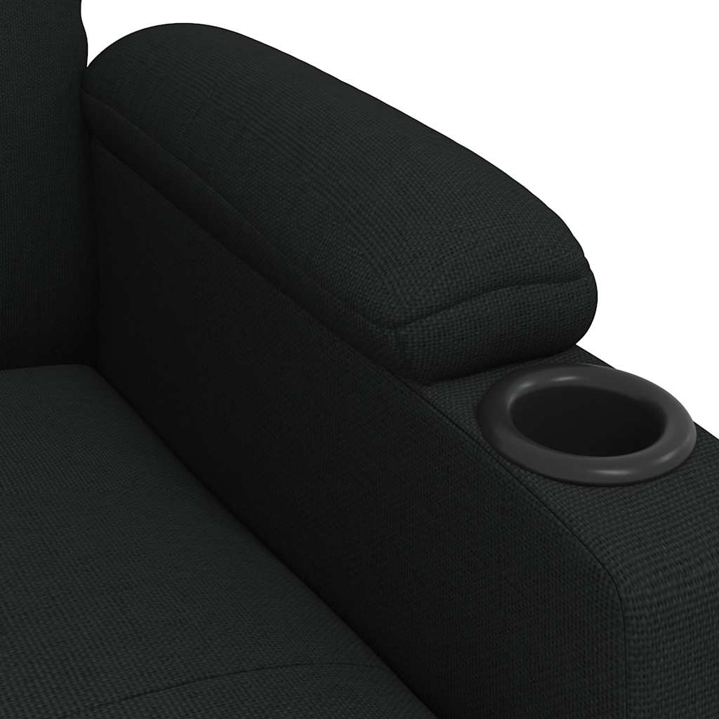 Fauteuil inclinable Noir Tissu - XIOS
