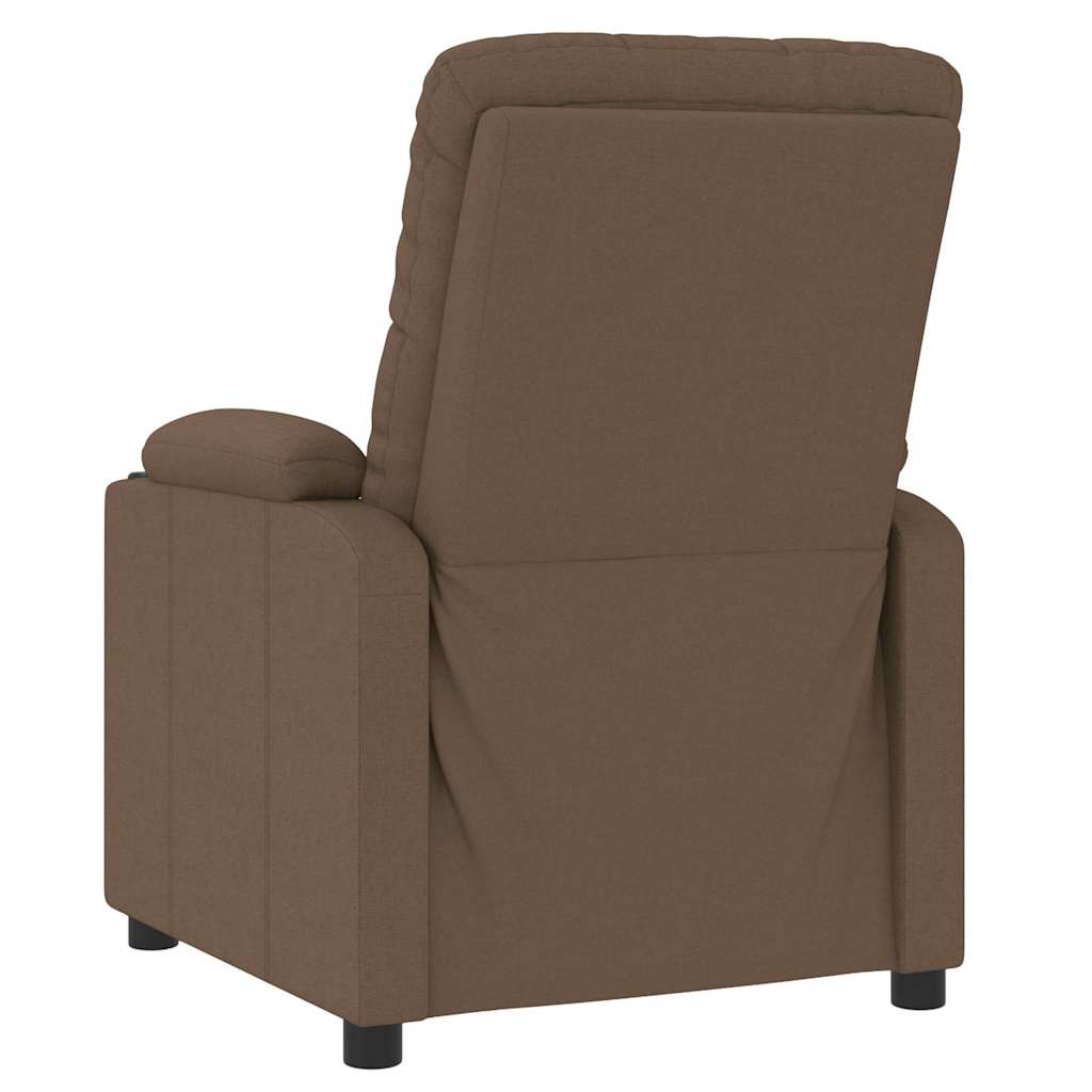 Fauteuil inclinable Marron Tissu - XIOS
