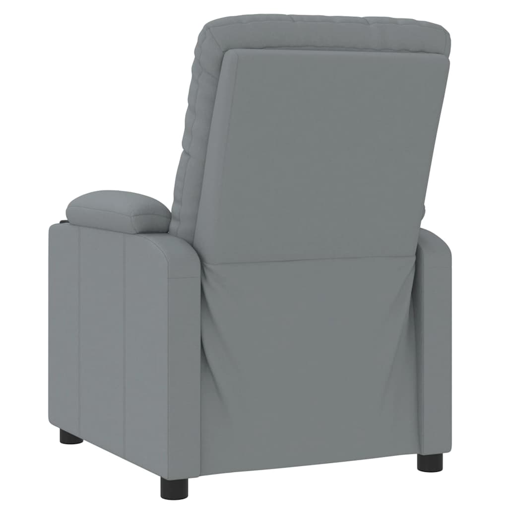 Fauteuil de massage Gris clair Tissu